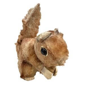Vintage Steiff Mohair Squirrel Stuffed Plush